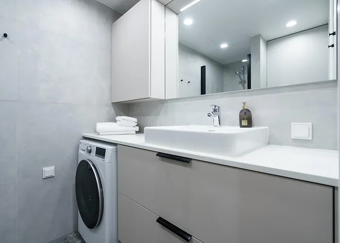 アパート Dream - Modern Design With Balcony & Free Parking タリン